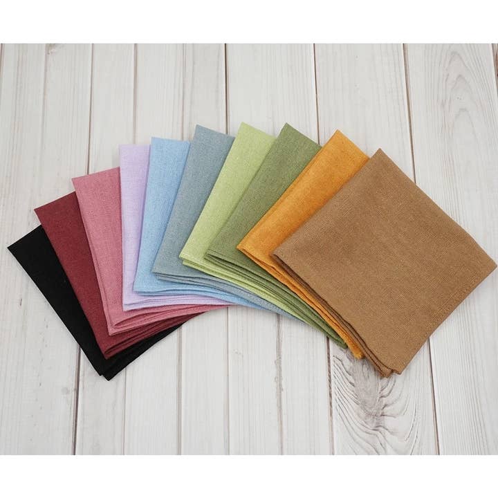 Tonkin Handicraft - Wholesale Coasters - Customize Linen Handkerchief4