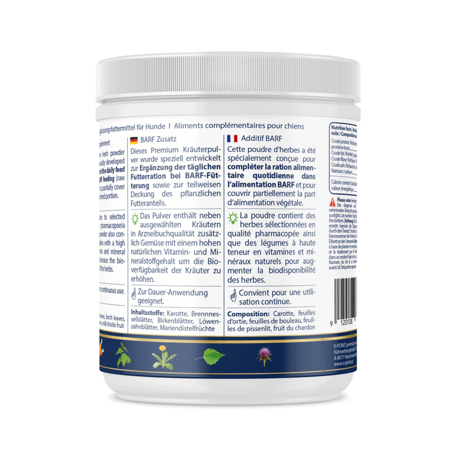 V-POINT - Wholesale Pet Food - Dog - Barf additive for dogs 250 g2