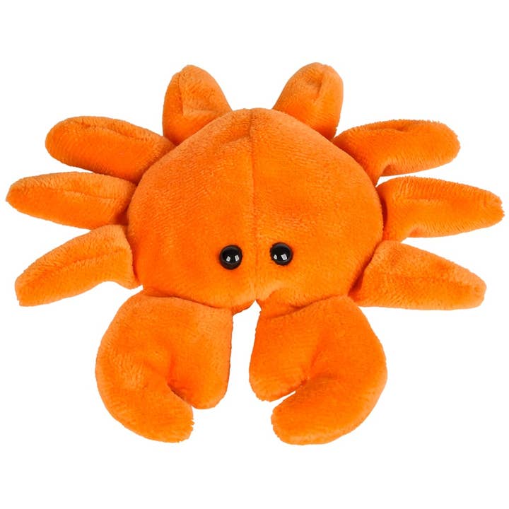 La Luna Bella - Toys - Wholesale Stuffed/Plush Toy - Kids & Baby - 3.5" MIGHTY MIGHTS CRAB LLB Plush Toys