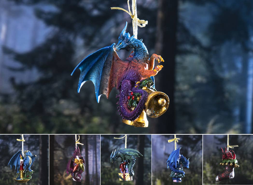 Pacific Trading - Vente Objets de décoration - Ornement lumineux de Noël en forme de dragon5