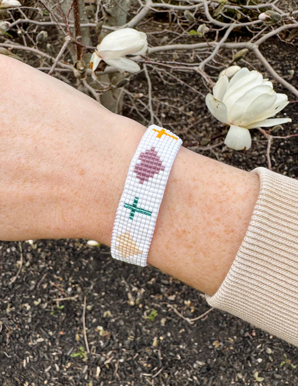 Elevated Faith – Engroshandel Perlearmbånd – Frelse Mikro Perle Snor Armbånd2