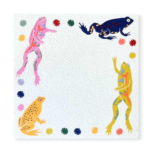 48 pack / Frog Square Notes for wholesale by Hartland Cards
