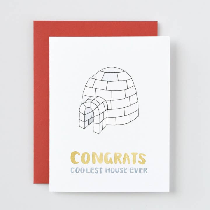 Coolest House Ever House Warming Card for wholesale by Say Something Cards