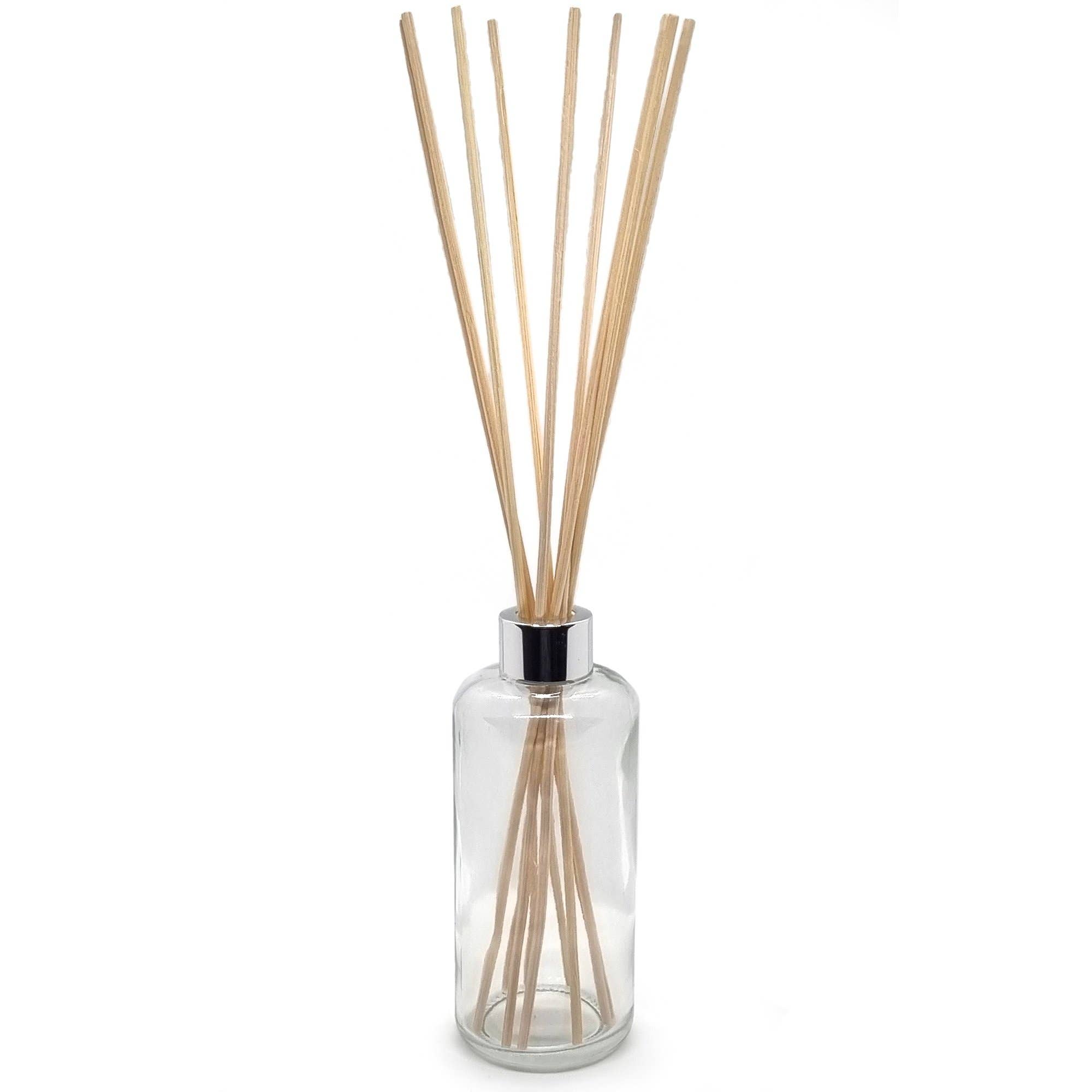 Buckley & Phillips Aromatics - Wholesale Reed Diffuser - Clear Glass Reed Diffuser Bottle Tall1