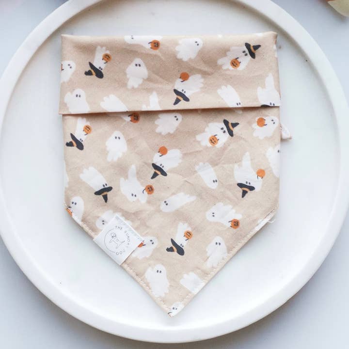 Boo! Bandana for wholesale by The Sunday Dog