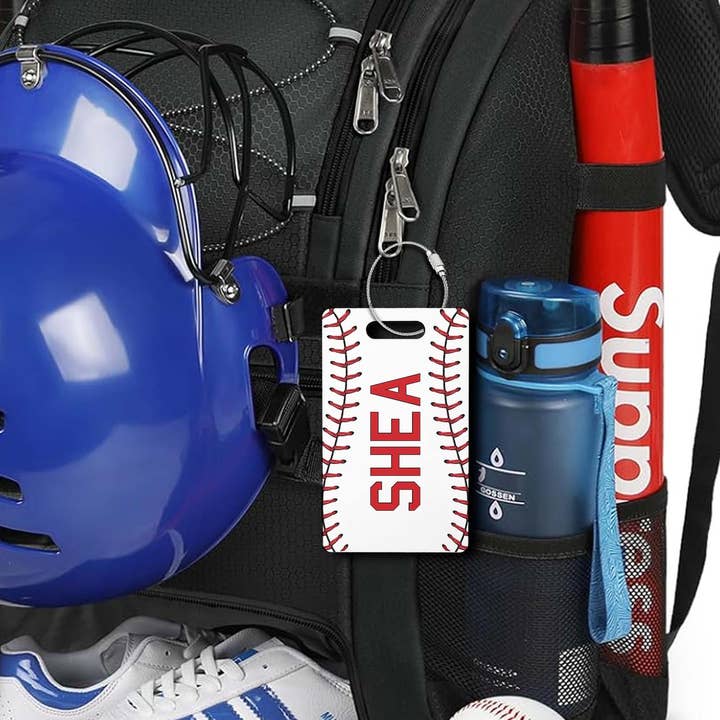 Etchey – Cartão de presente por atacado – Etiqueta de saco de beisebol personalizado | Softball Heart2
