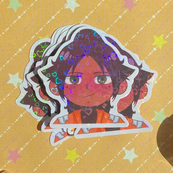 Autocollant Bleach Yoruichi pour la vente par Zippyidk