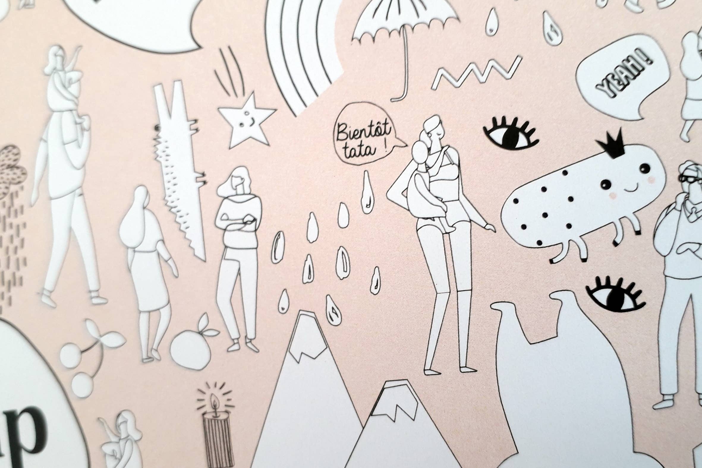 Pamela Loops – Poster por atacado – Cherche et trouve Tata “Tu vas être tata!”3