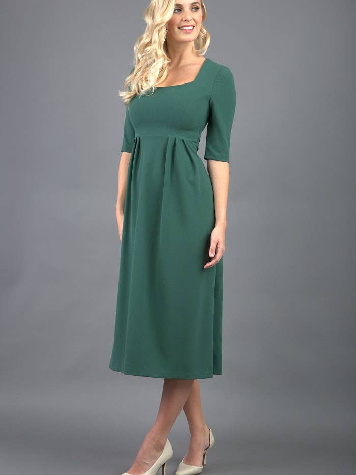 Vestido Padstow Midi A line por atacado de Diva