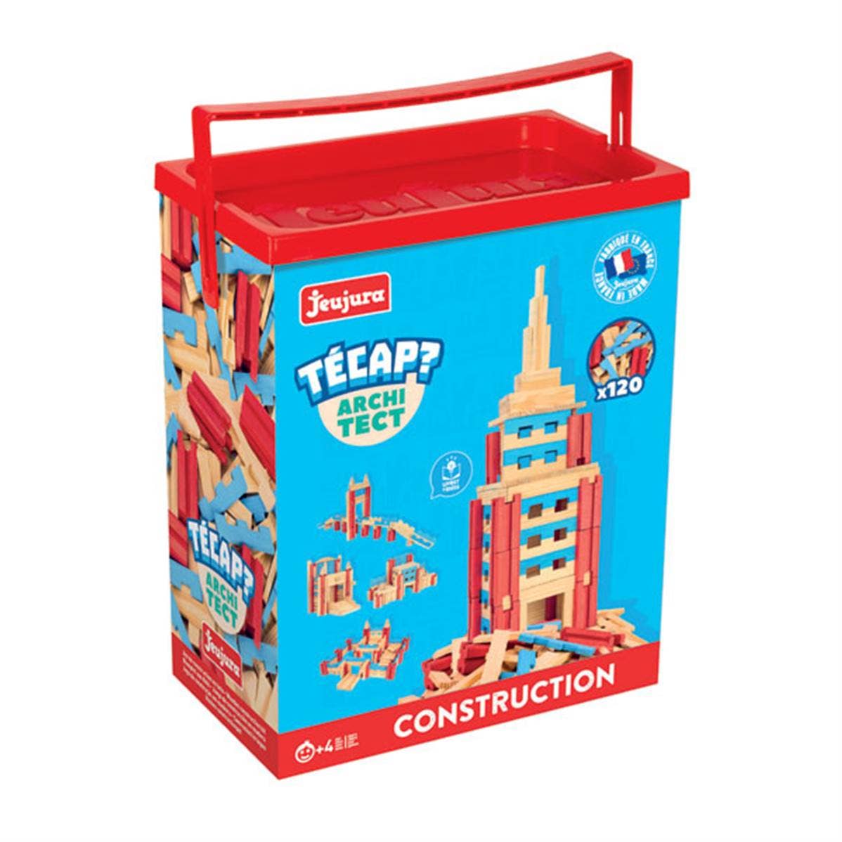TSJJ - Vendita all'ingrosso Set di costruzioni - Bambini - Tecap Architect - 120 pezzi0