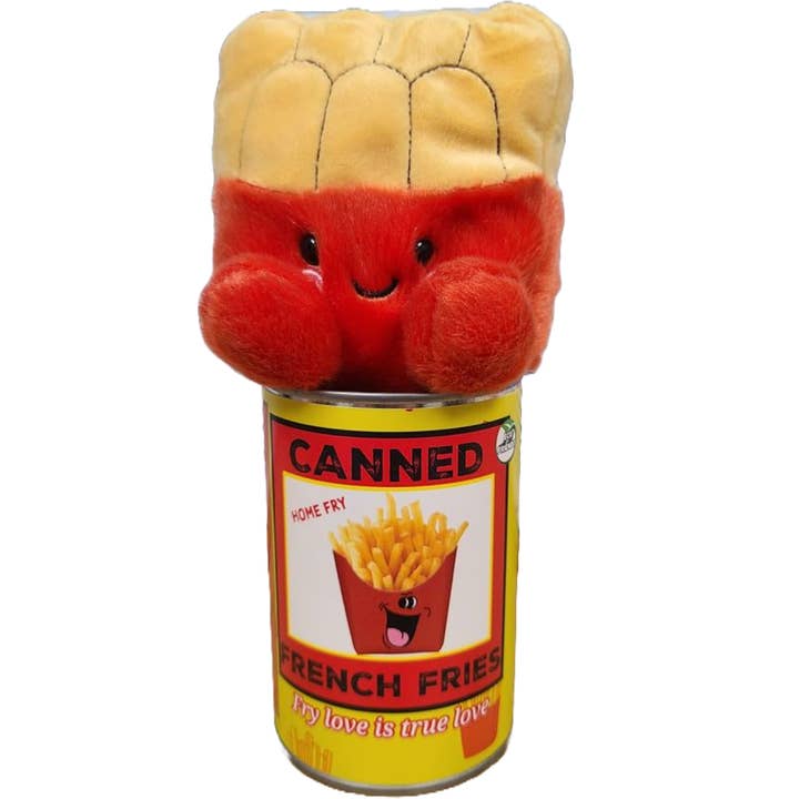 Canned Gifts - Wholesale Stuffed/Plush Toy - Kids & Baby - Home Fry the Canned French Fries | Stuffed Plush w/Jokes4