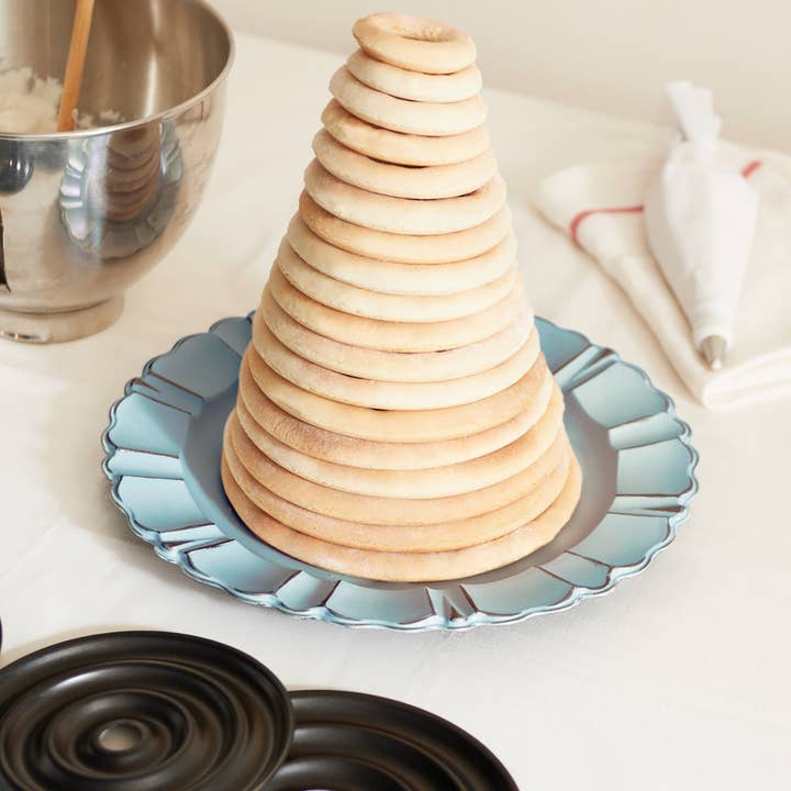 Fox Run Brands - Wholesale Cake Decorating Kit - Fox Run Kransekake Ring Tower Mold, 8.75" x 8.75"