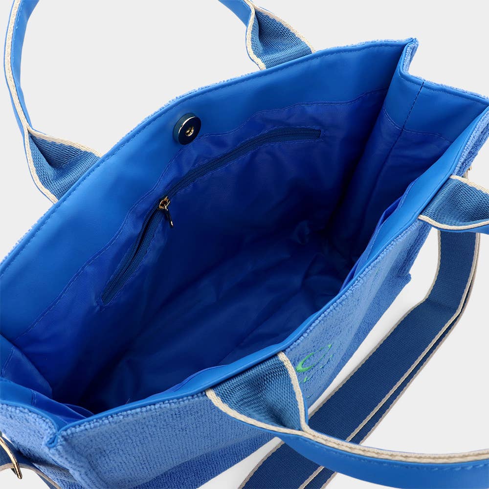 Sensibling Corp. - Vendita all'ingrosso Borsa tote - Donna - Borsa Tote Media COCO MAMA in Spugna con Tracolla2