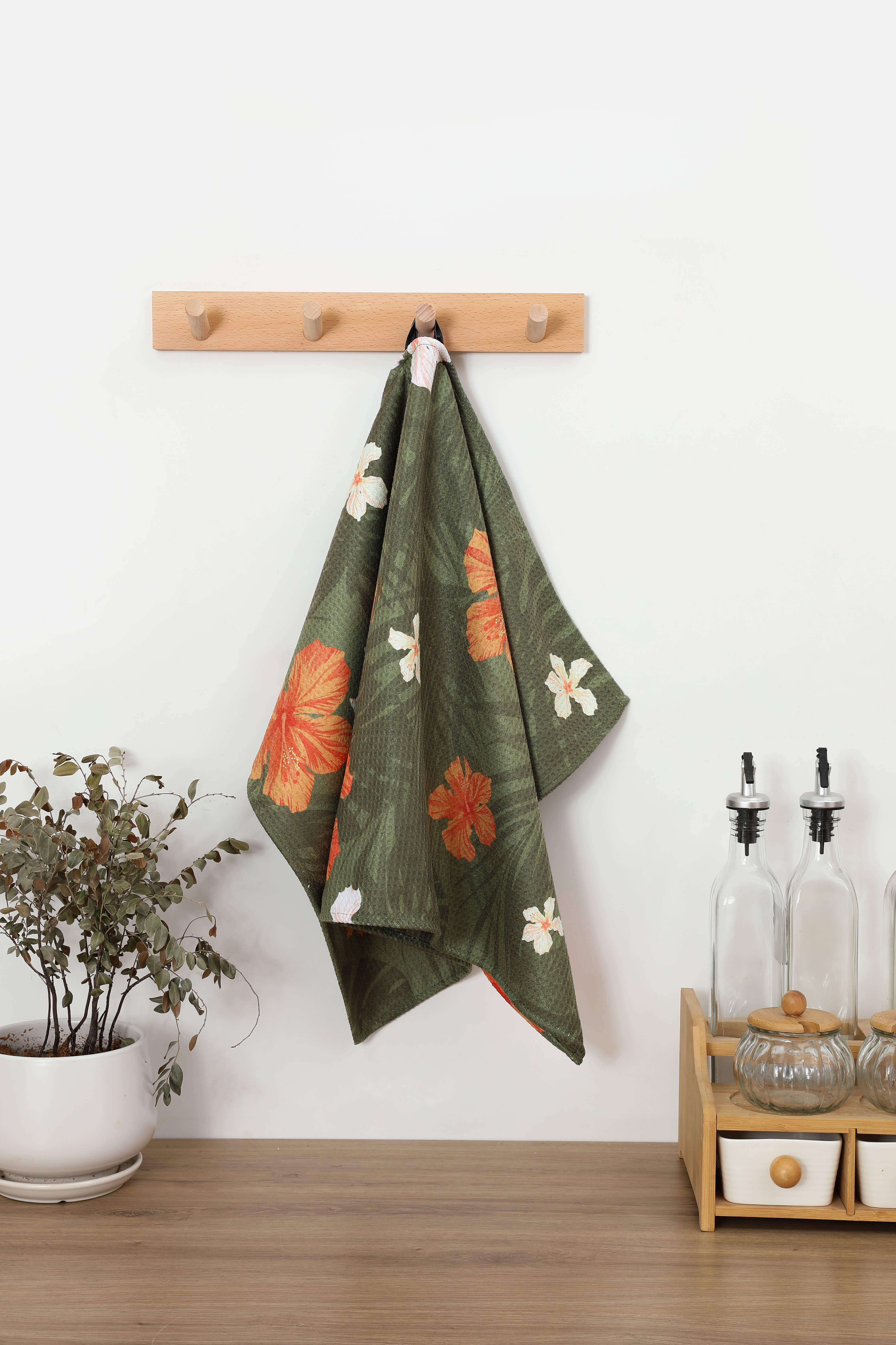 RHB HAWAII – wholesale Tea towel – Hibiscus Bloom Tea Towel6
