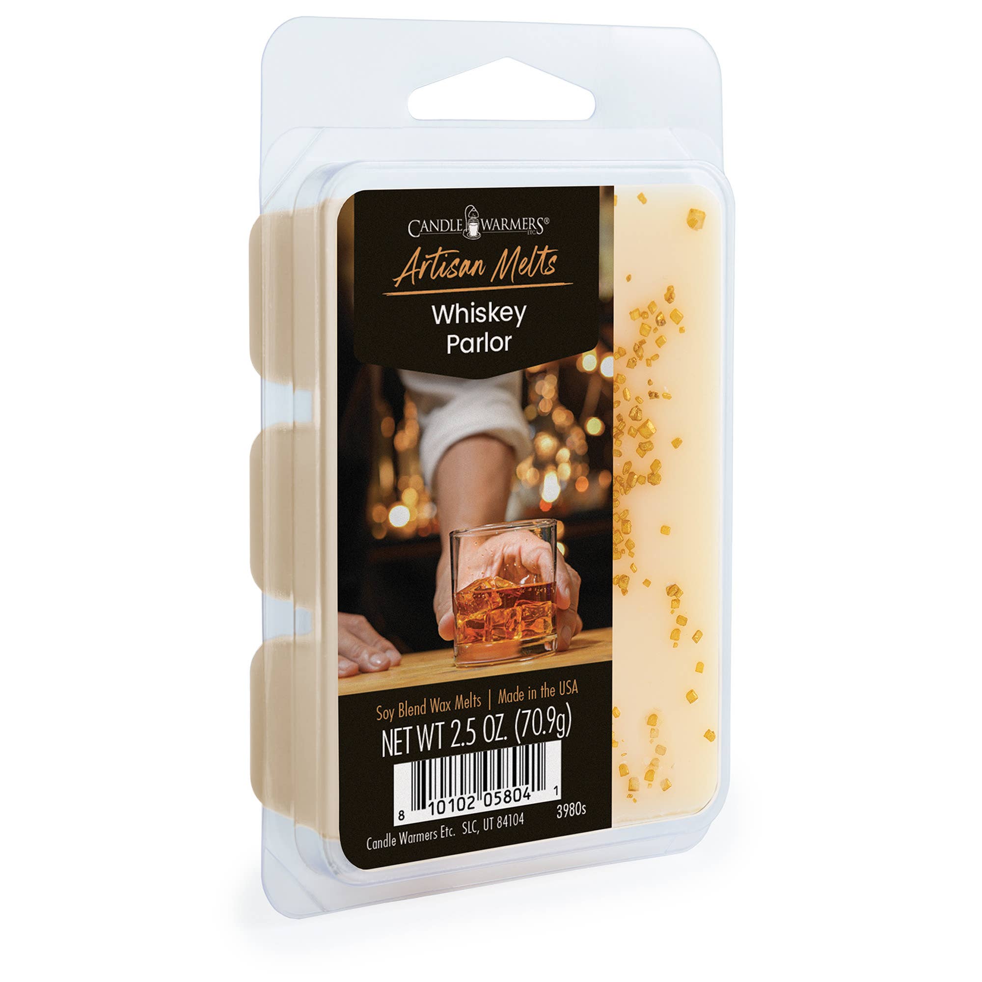 Candle Warmers Etc. Duftlampen & Kerzen – Großhandel Schmelzwachs – CANDLE WARMERS® Artisan Duftwachs WHISKEY PARLOR 70g0