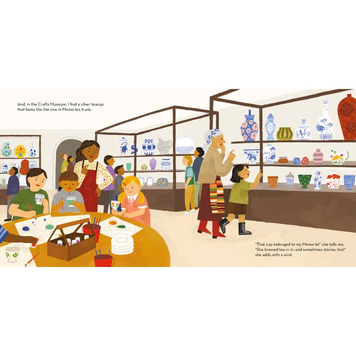 Lantana - Venta al por mayor Libro - Niños - Mi Momo-la es un museo: libro infantil inclusivo de tapa dura