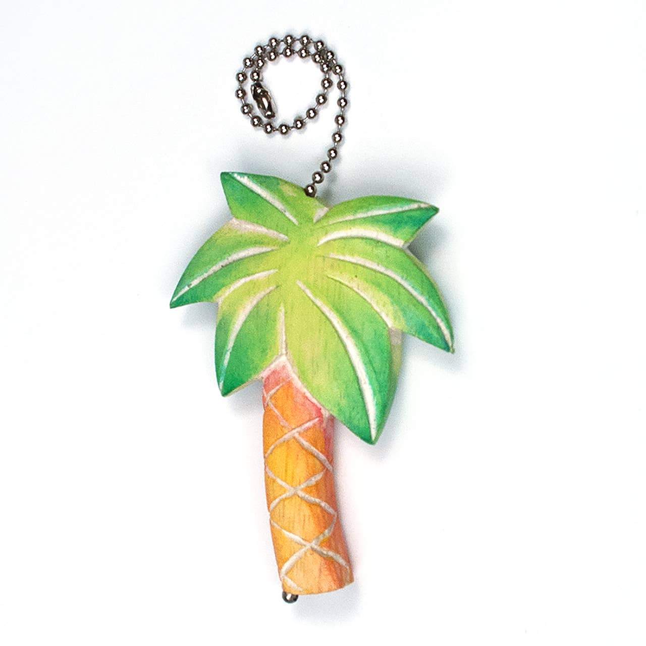 T.I. Design - Wholesale Decorative Tabletop Object - Fan Pull Palm Tree Tropical Colors0