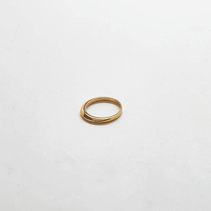 Gold Tapered Point Ring - Tarnish and Water Resistant Jewelry for wholesale by Admiral Row Jewelry