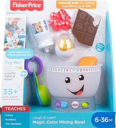 Diamond Gems Treasures - Vente Lot de jouets – enfant - Jouet d'apprentissage pour bébé Fisher-Price Rires et Éveil Mélange Magique de Couleurs1