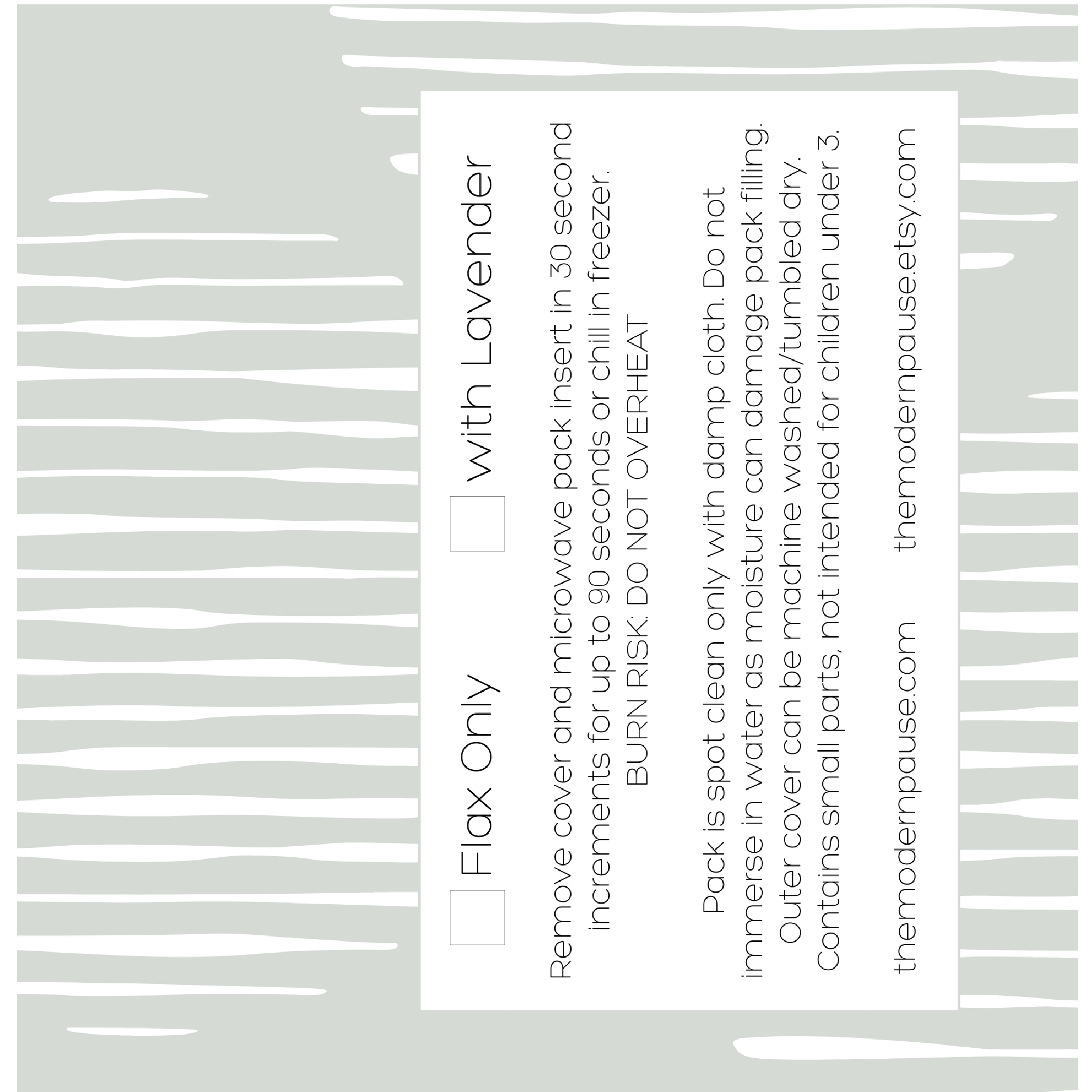 The Modern Pause - Wholesale Spa/Therapy Pillow - Eye Pillow - Sun Prints Collection11