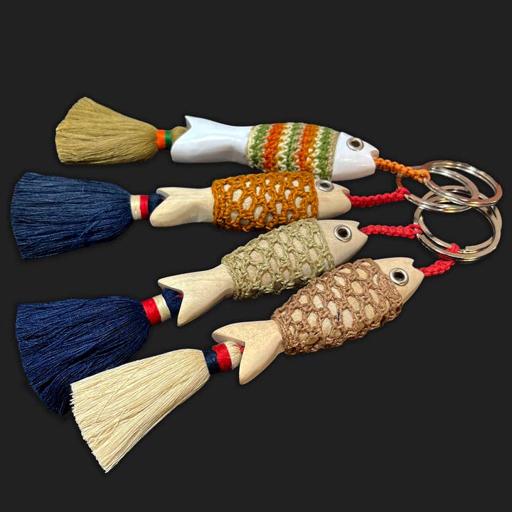 Sleutelhangers LECCIO met haakwerk, set van 50 voor wholesale door Ernesto de Barcelona