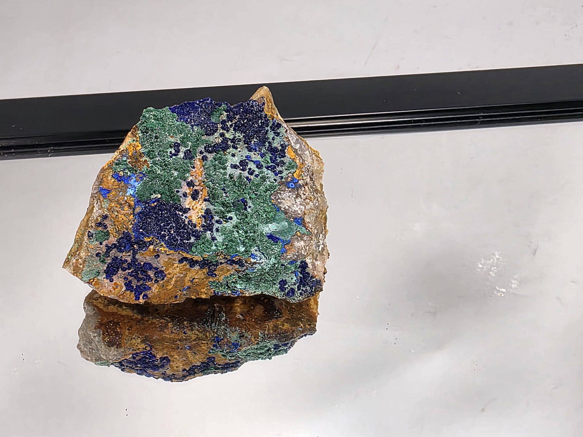 Distinction Crystals - Vendita all'ingrosso Pietra/cristallo spirituale - Cristallo Naturale di Azurite Malachite Marocco x11