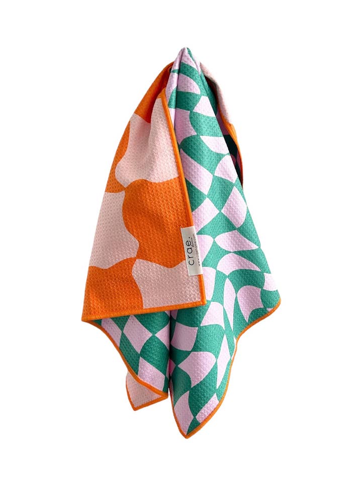Sugar Sugar: Reversible Hand Towel for wholesale by Crae.Home