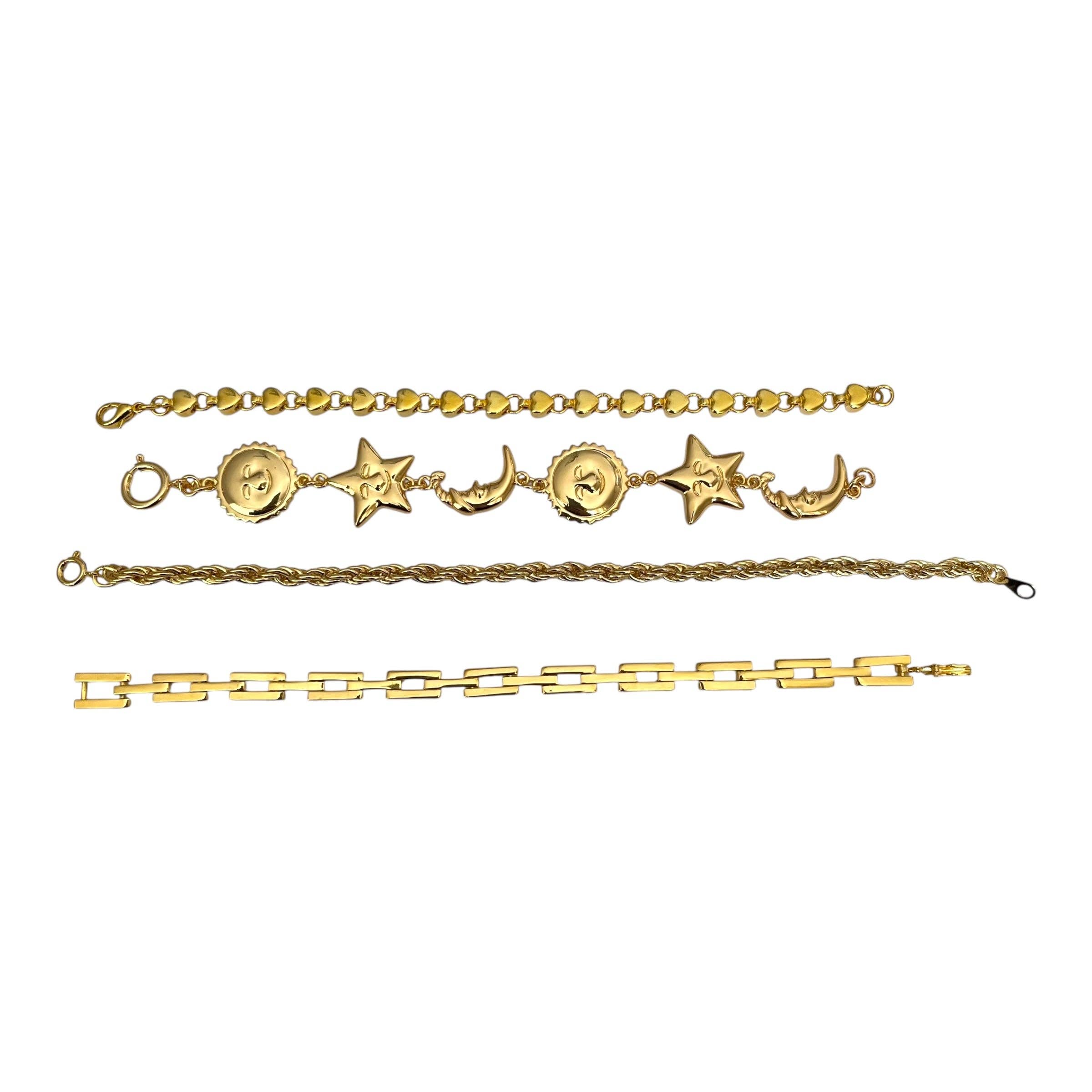 The Sage Vintage - Wholesale Jewelry Set - Gold Lover Bracelet Bundle2