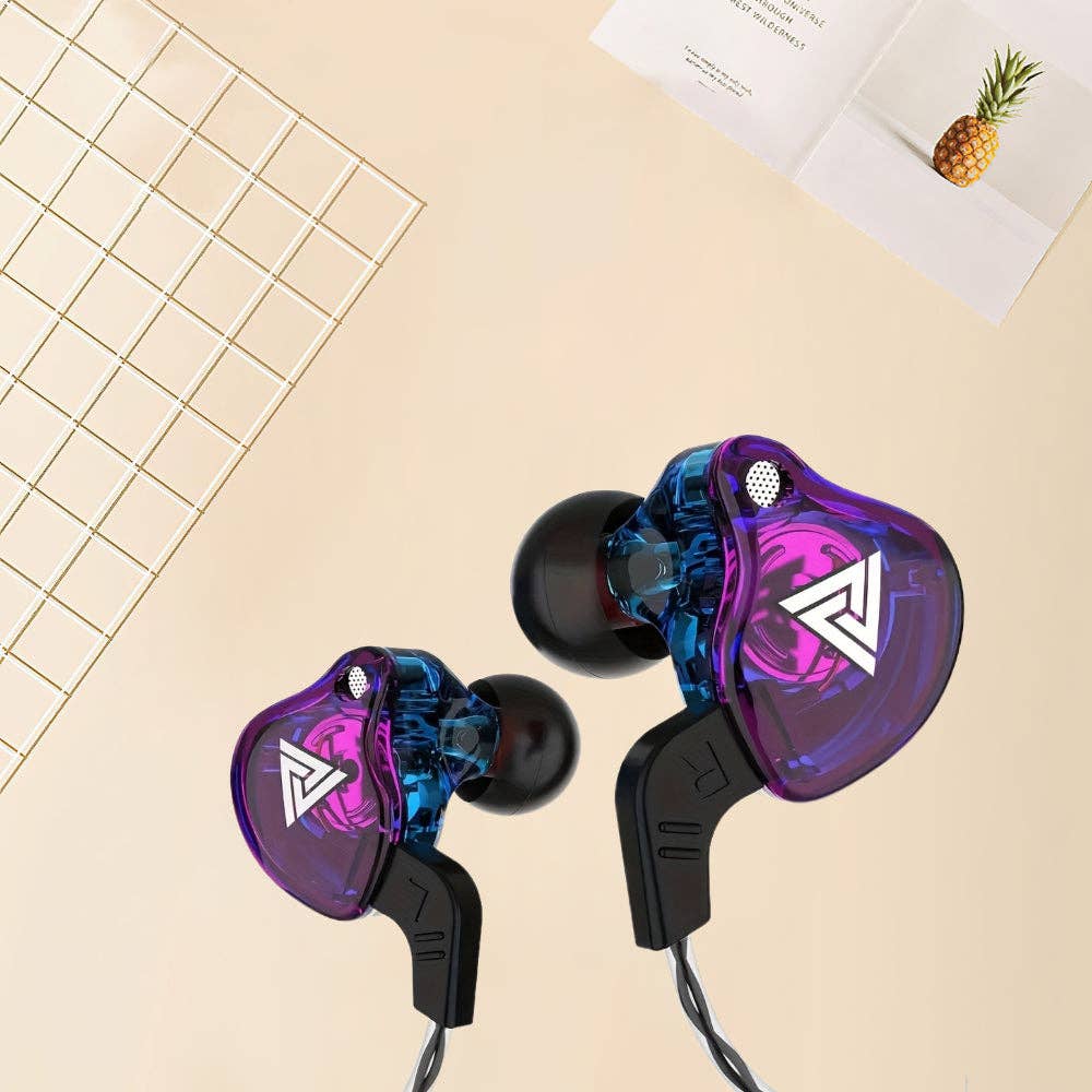 Modpopdeco - Wholesale Koptelefoons - Bedrade Oordopjes Hoge-Fideliteit Geluid met Microfoon Subwoofer Ruisonderdrukking Gaming Muziek Monitor Duurzame 120cm Kabel Levendige Kleuren0