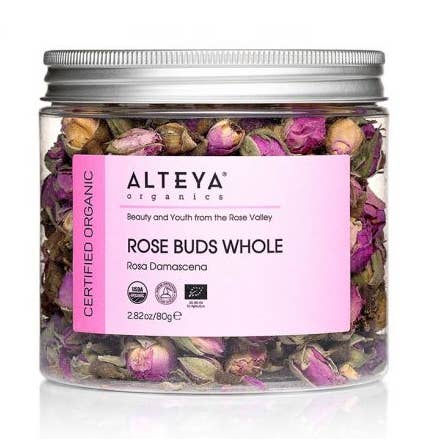 Alteya Organics - Venta al por mayor Tés a granel - Té de capullos de rosa orgánicos enteros0