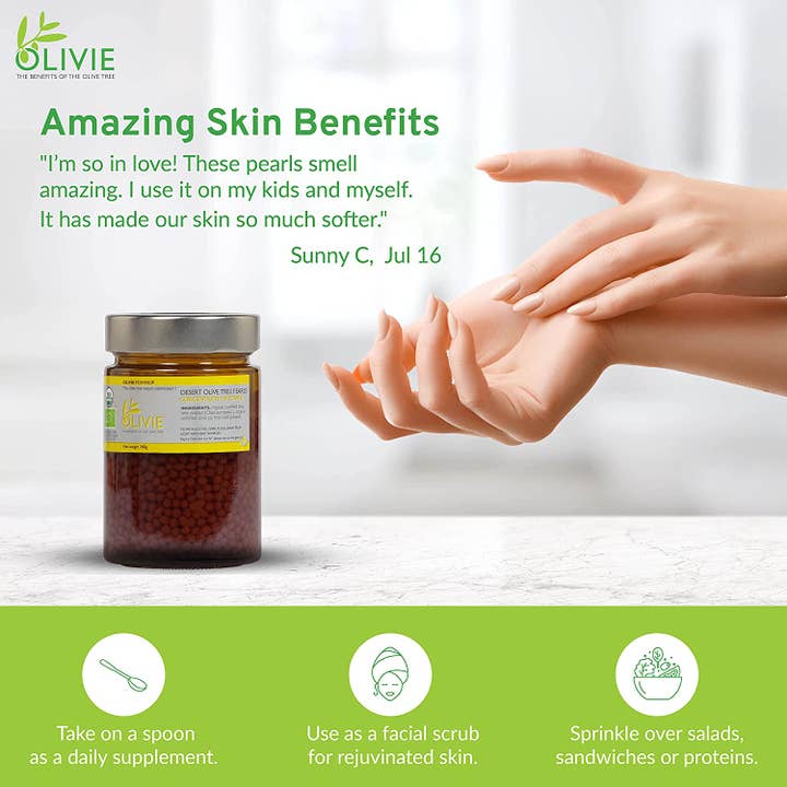 ATLAS OLIVE OILS - Wholesale Oral Supplement/Vitamin - OLIVIE POWERUP Pearls | Antioxidant Immune System Booster3