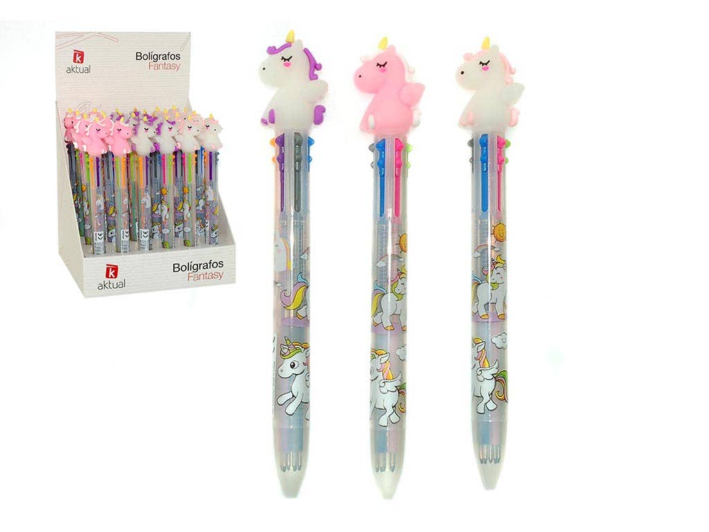 Aktual / Dekora Import S.A - Wholesale Pen - UNICORN GEL PEN 6 COLORS0
