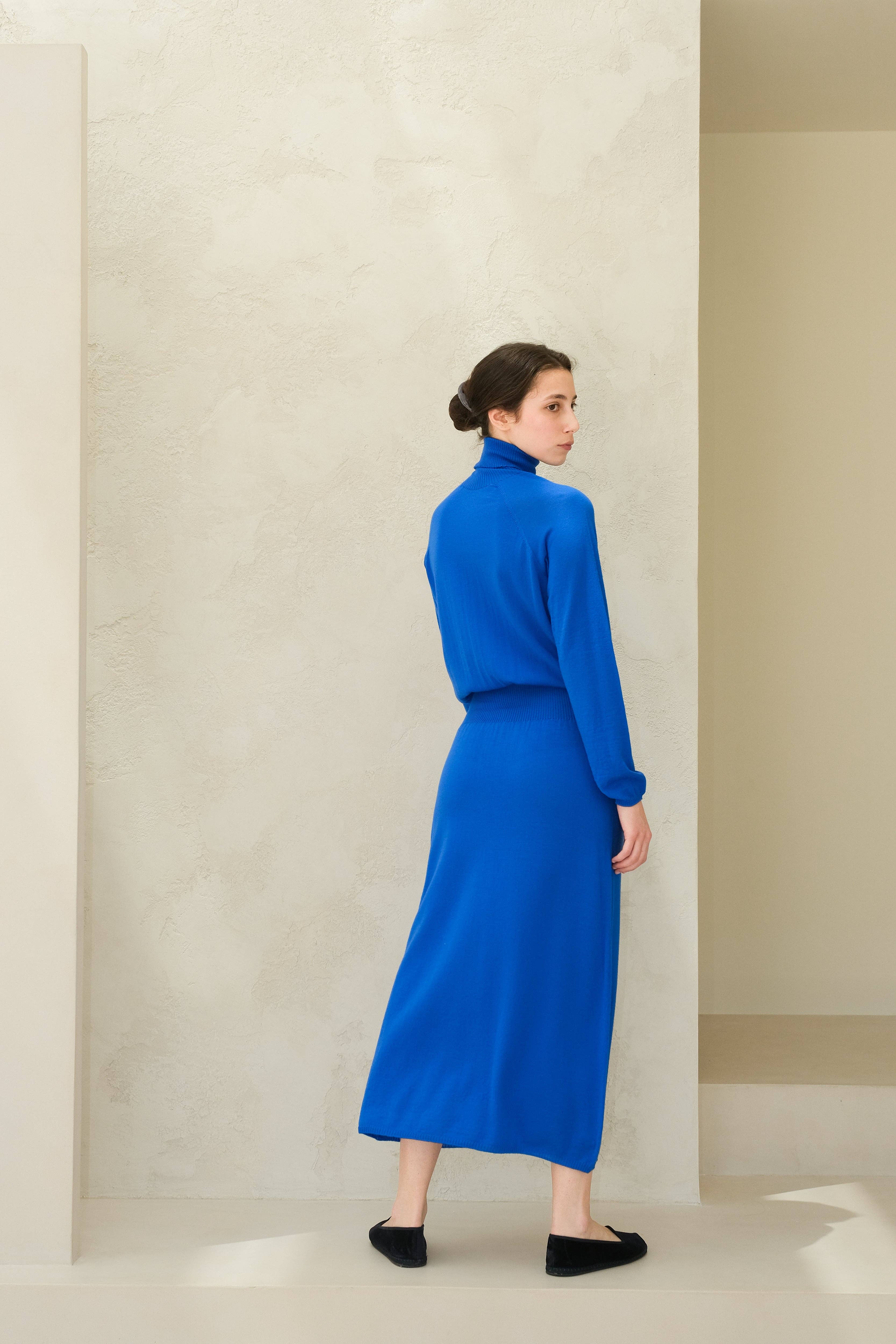 Lèmme - Wholesale Dress - Women's - Extra Fine Merino Wool Dress (3D-Knit)26