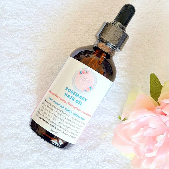 Rosemary Hair Oil - Dry, damaged or curly hair for wholesale by Nature's Scent ®