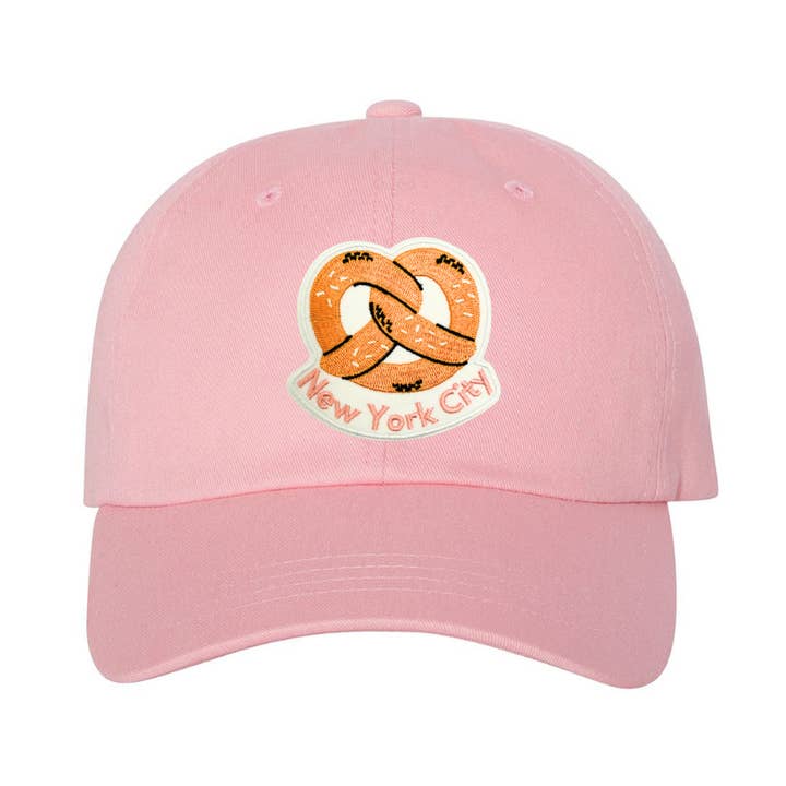 Pretzel NYC Hat | Customizable | NYC Gifts for wholesale by Fusion Artsy