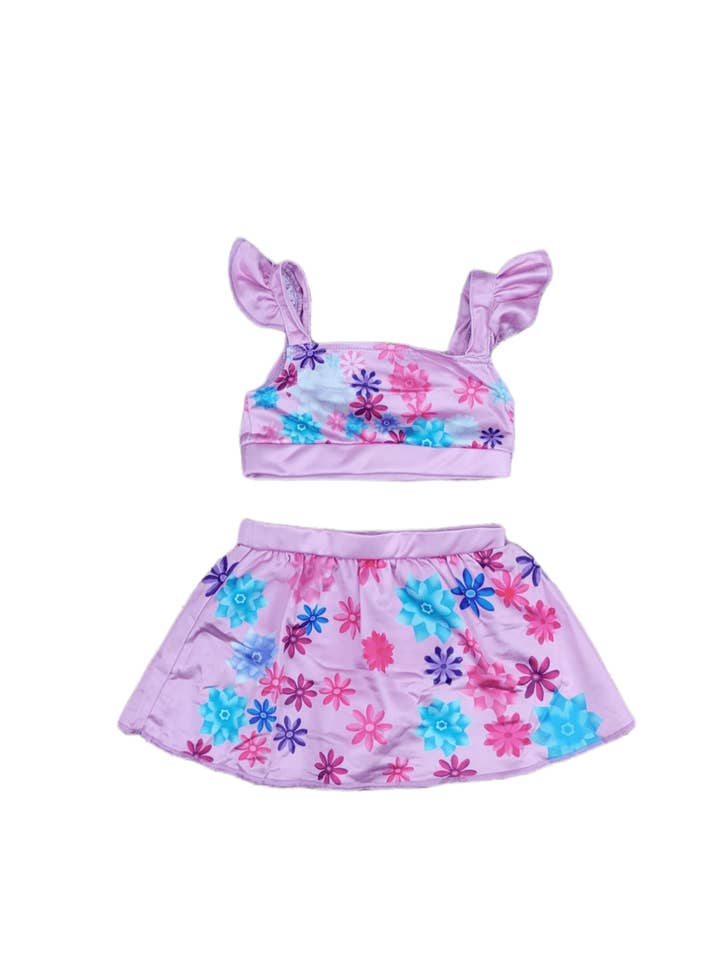 Nuevo Bañador de Dos Piezas Hermana Flor para venta al por mayor de Great Lakes Kids Apparel