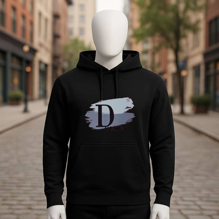 Sort hættetrøje for engroshandel hos fabrica personalizacion