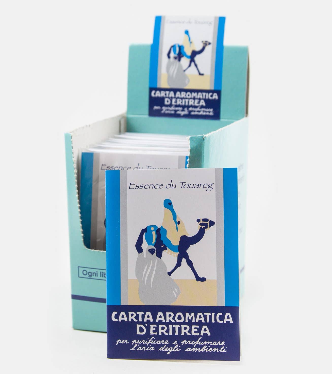 Ritual Scent - Wholesale Incense - Carta Aromatica d’Eritrea Blù BLUE Incense Paper Booklets2