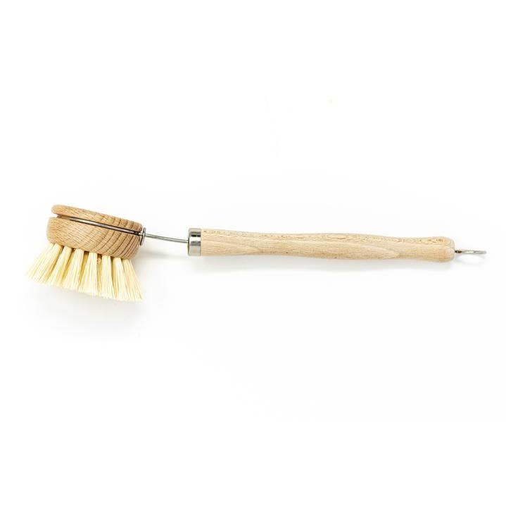 The Waste Less Shop - Wholesale Cleaning brush - Beechwood Long Handle Dish Brush – Soft Agave2