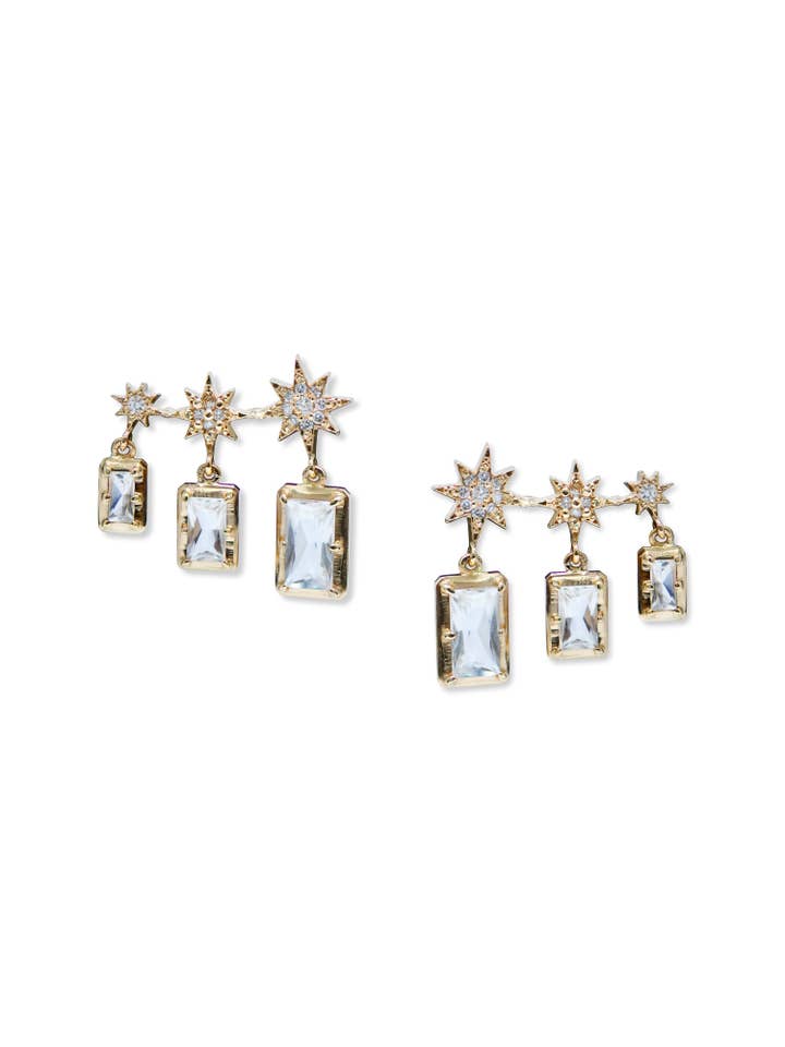 Aztec Triple Baguette Star Crawler for wholesale by ANZIE