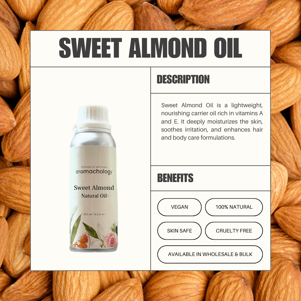 Aromachology - Wholesale Bath/Body Oil - Sweet Almond Oil - Virgin3