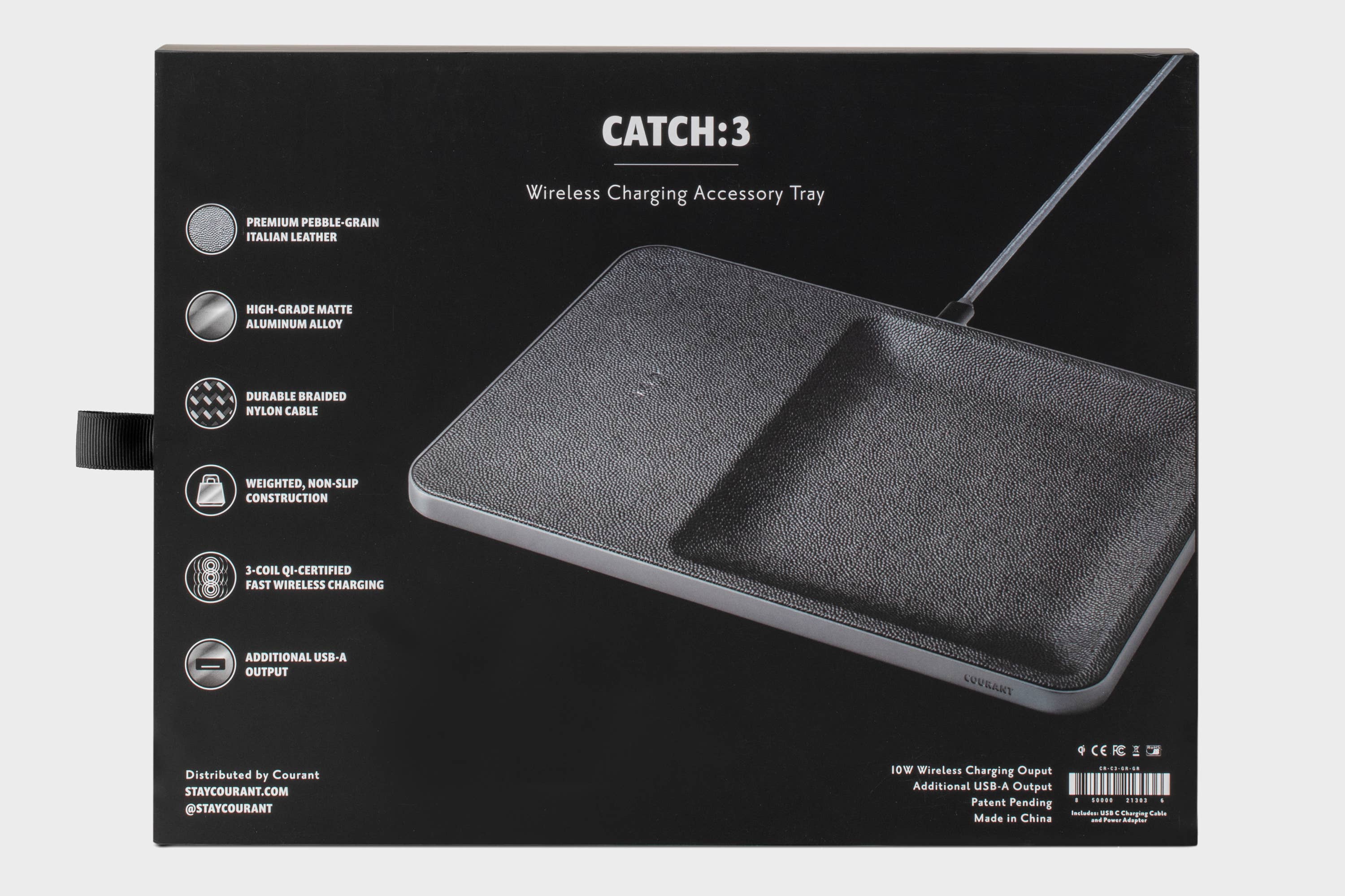 Courant - Wholesale Charging Dock - CATCH:3 - Classics - Ash3
