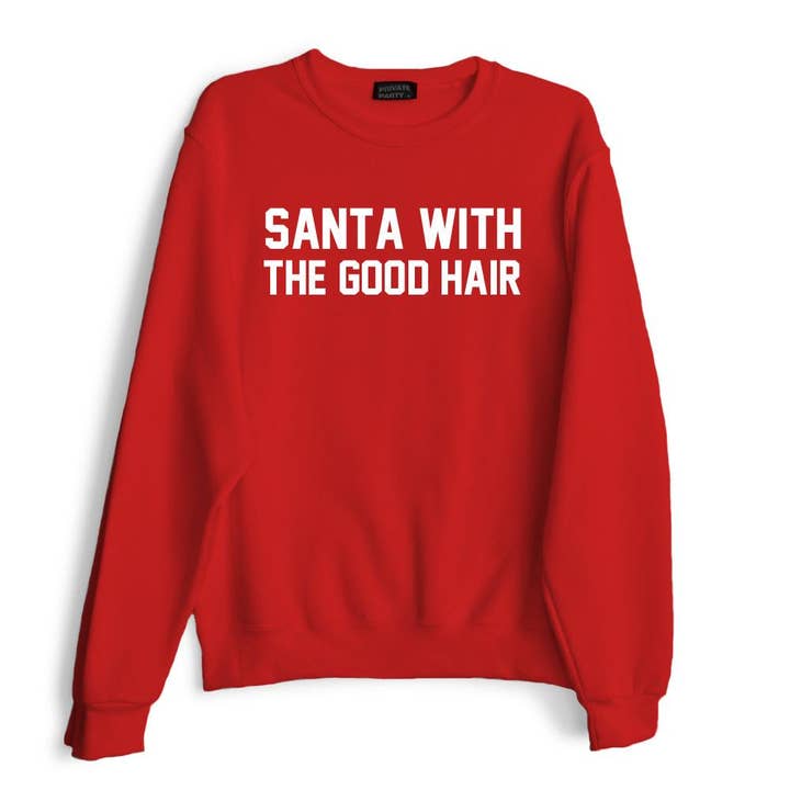 PÈRE NOËL AVEC LES BONS CHEVEUX pour la vente par Private Party