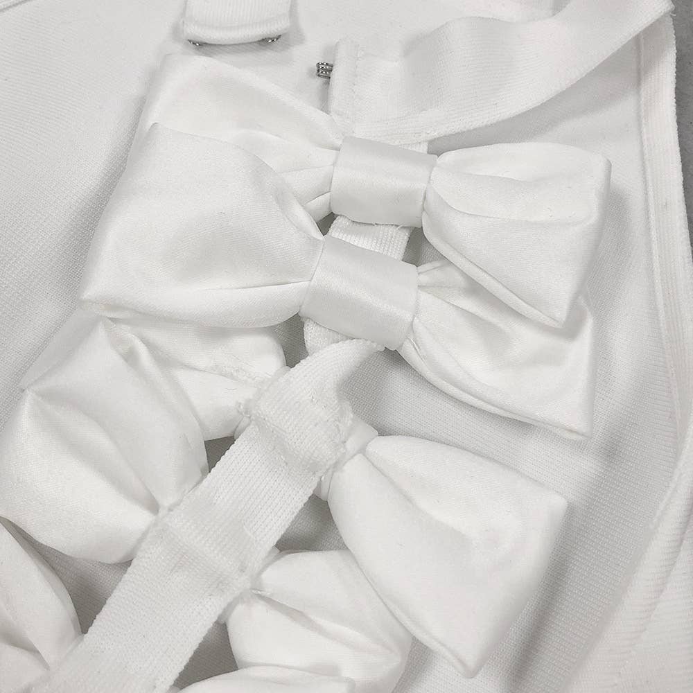 Productseeker – Großhandel Kleid – Damen – DR369 Rotes, rückenfreies Kleid mit großer Schleife und schmaler Passform14