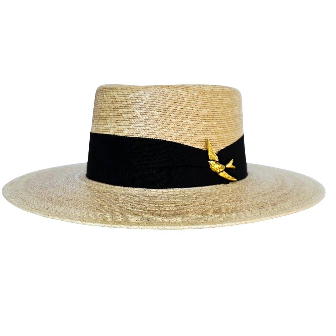 Royalty Straw Telescope Crown Hat - Tan for wholesale on Faire5