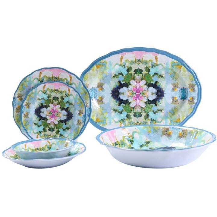 Nantucket Bloom Melamine for wholesale by Laura Park Designs