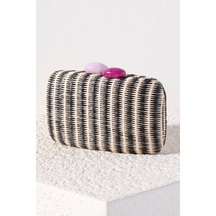 Black SCALA MINAUDIERE for wholesale on Faire