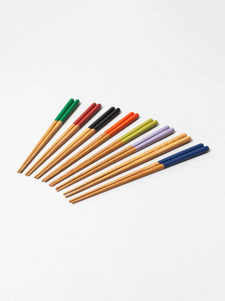 Morihata International Ltd. Co. - Wholesale Chopsticks - Susu Bamboo Round Chopsticks - Black2