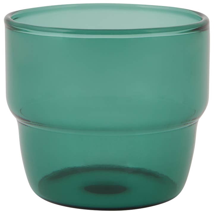 Stackable Juice Glass 9 oz - Emerald for wholesale by Danica Heirloom