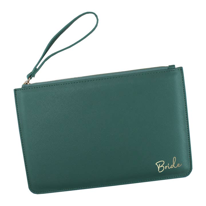 eBuyGB Craft Blanks - Wholesale Clutch Bag - Women's - Bride Clutch Bag Pouch Bridal Wedding Purse PU Leather7